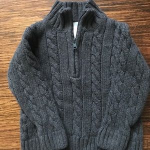 Janie and Jack 1/4 zip Sweater 18-24 months